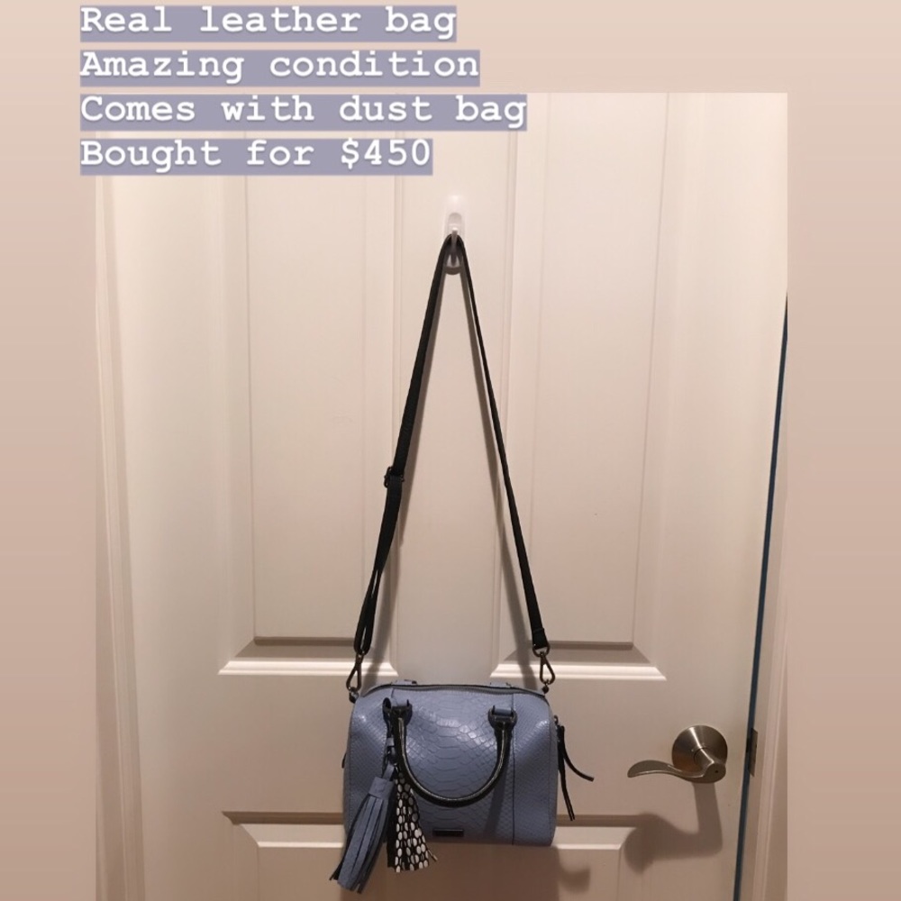 Cute blue bag— one of a kind!!